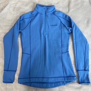 quarter zip blue